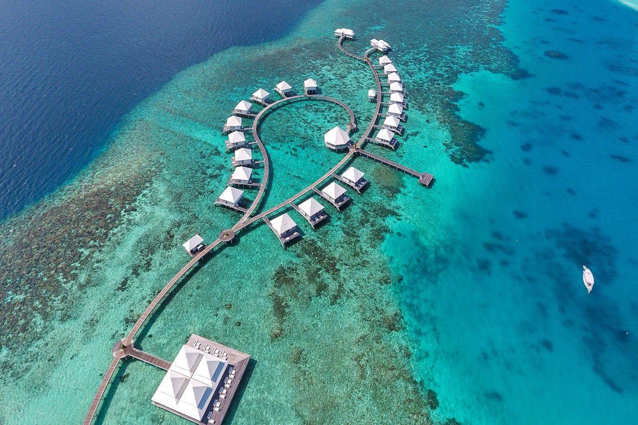 Diamonds Thudufushi Beach & Water Villas Thundufushi Exteriér fotografie